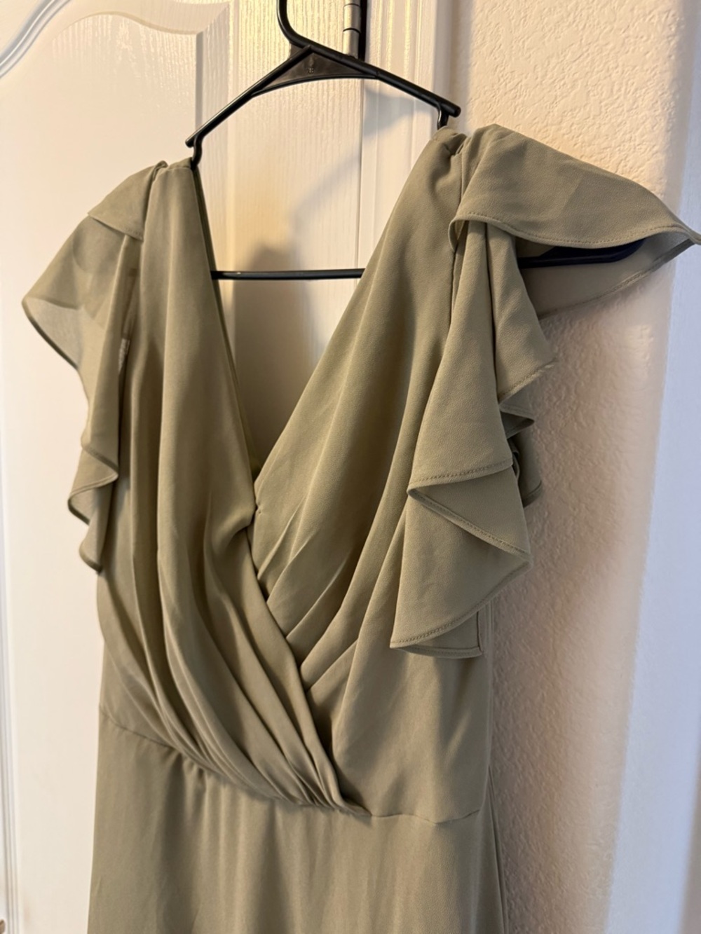 David’s Bridal Eucalyptus Bridesmaid Dress
